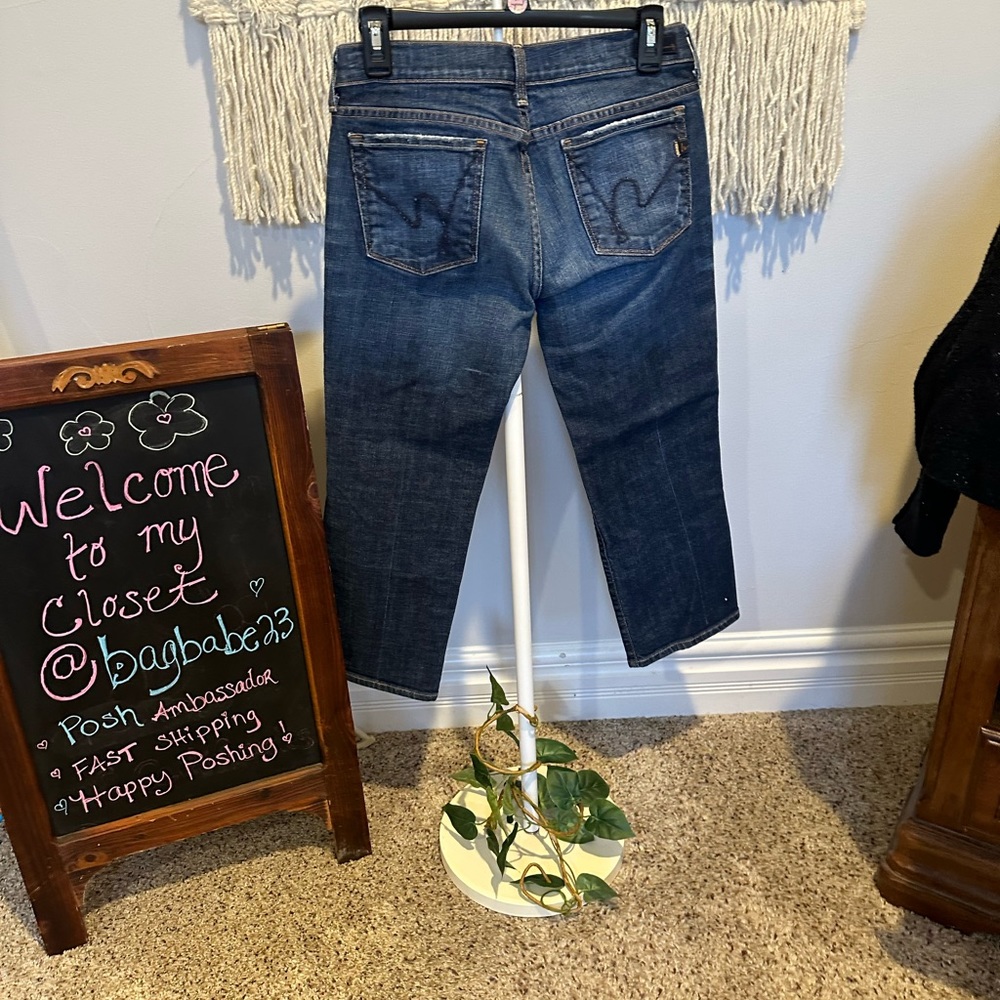 ❤️Citizens of Humanity Kelly Crop jeans size 28
